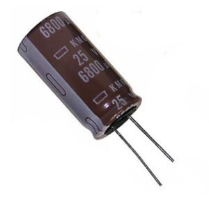 KMG 25V6800uf 전해콘덴서 캐패시터 앰프 노이즈제거 콘덴서