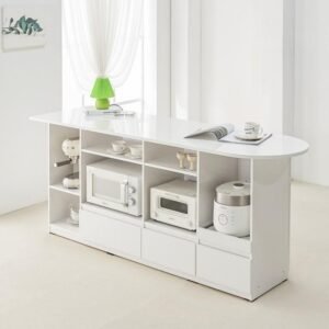 B6221 라운드 서랍형 홈바 2000x600 1color