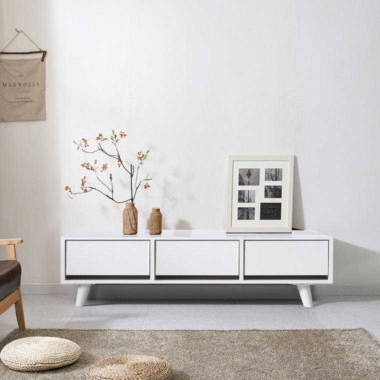 빅피처가구 다이므 1000 서랍 1단 3칸 LPM 거실장 (착불)