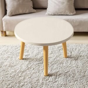 티테이블 미니원형탁자 원룸테이블 거실협탁 다용도책상