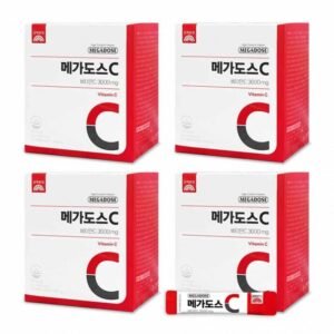 고려은단 메가도스C 비타민C 3000 100포 4박스