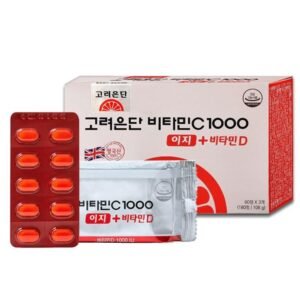 고려은단 비타민C 1000 이지 + 비타민D 180정 5개