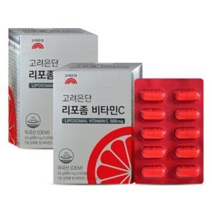 고려은단 리포좀 비타민C 60캡슐 2개