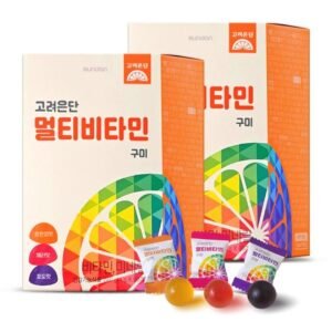 고려은단 멀티비타민 구미 60구미 2개
