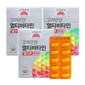 고려은단 멀티비타민 올인원 이지 120정 3개